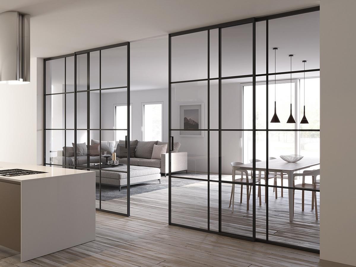 Slim Aluminium Internal Partitions
